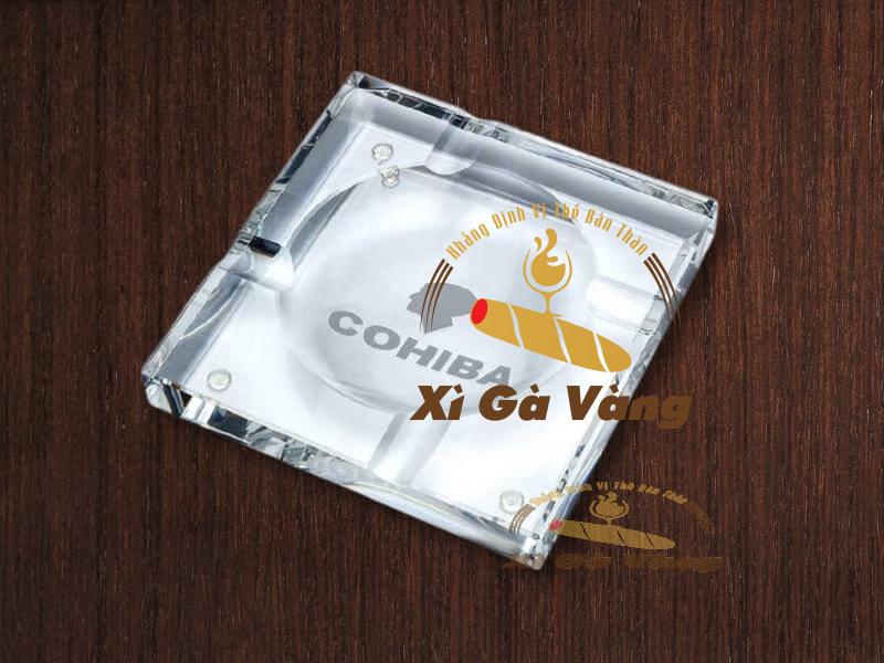 Gạt tàn pha lê Cohiba Sl600 được ưa chuộng trên thị trường